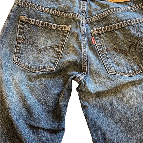 Levi Strauss 505 jeans Size 18 Slim 27”x29” Medium Wash - Picture 8 of 10